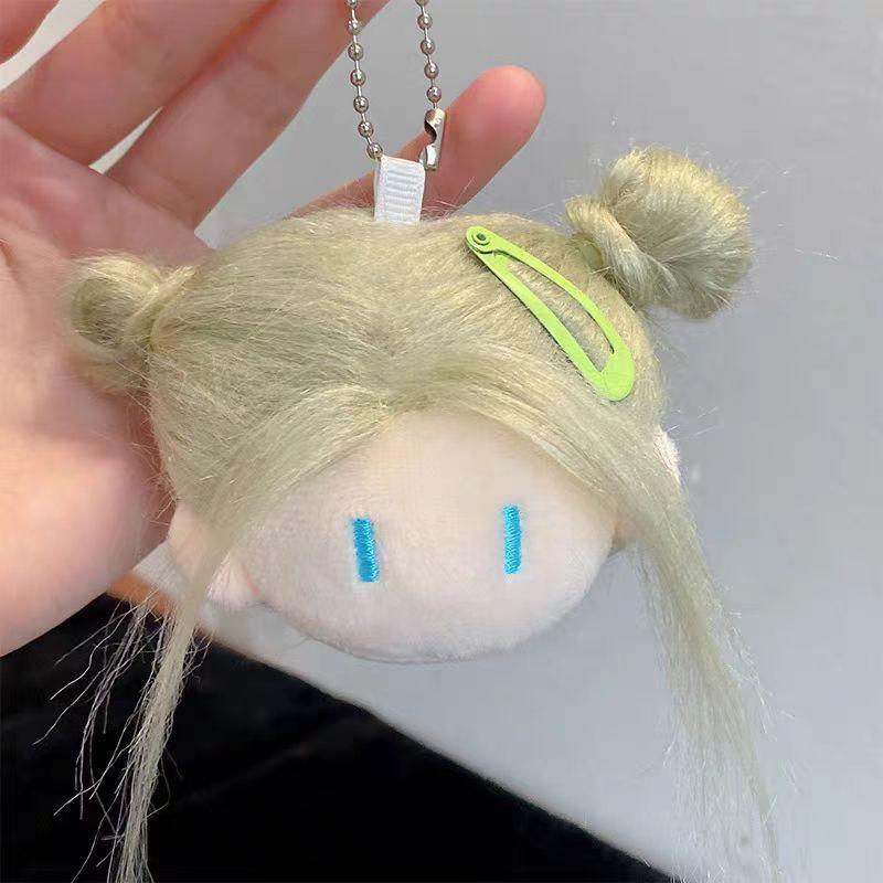 Cute Ball-headed Plush Doll, Cotton Doll Pendant, Plush Keychain, Bag