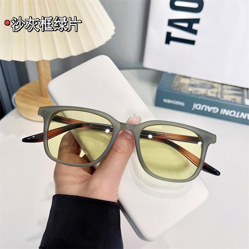 Luxurious Rectangle Sunglasses Women Vintage Brand Designer Square Sun Glasses Men Shades Female Eyewear Eyeglasses Lenses