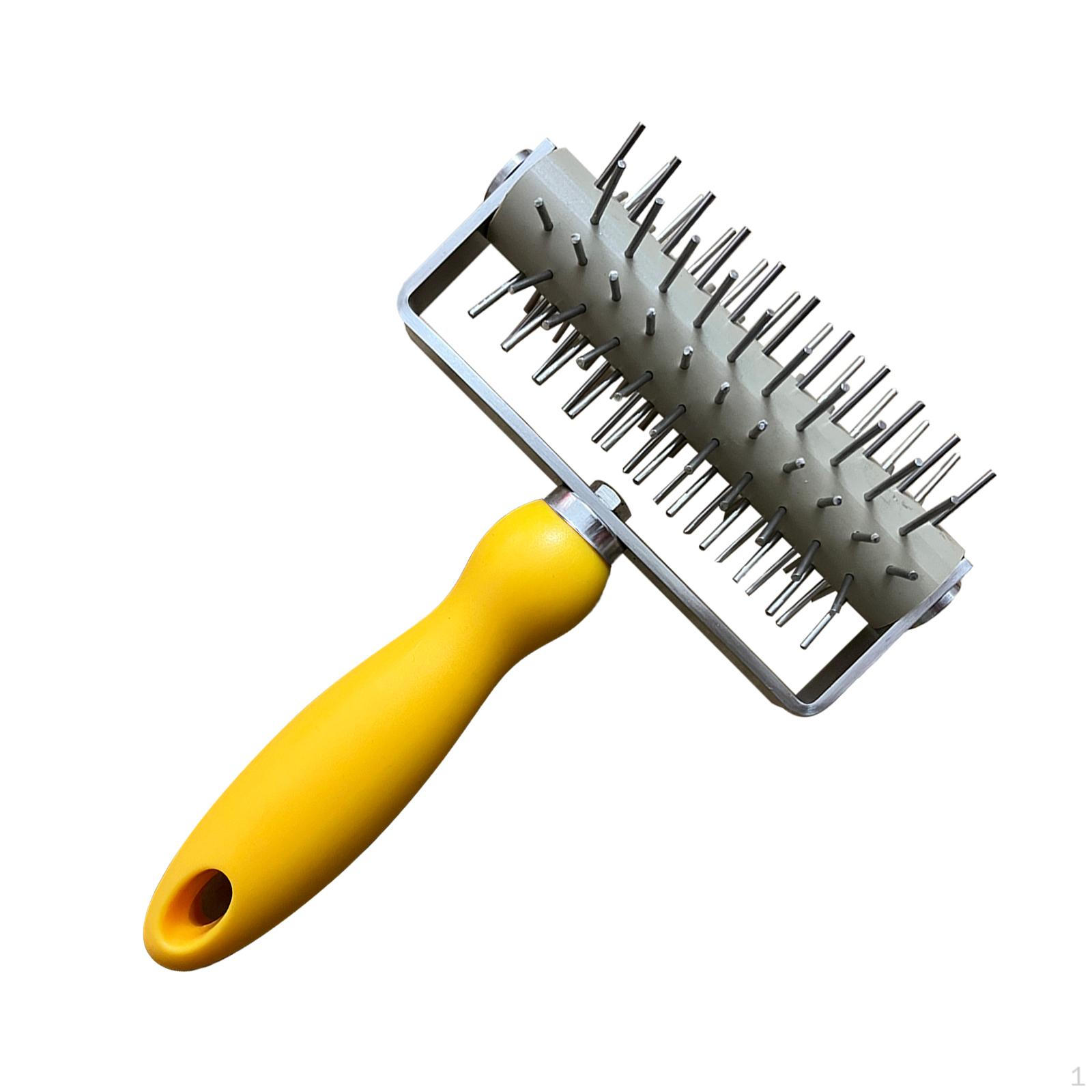 

Удобный пресс для теста для пиццы для домашней пиццы и выпечки жёлтый