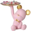 Bear Tray Sculpture Bear Figurines Porch Key Storage Candy Snacks Container Resin Desktop Ornament Living Room Home Decor Gifts