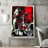 Street Graffiti Poster and Print Famous Artists RNST Works Canvas Painting Masked Cool Girl Boy Wall Art Picture Room Home Decor