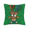 Crash Bandicoot Mask Icon Pillow Case  Fashion Pillow Cover Square Pillowcases For Living Room Bed Chair