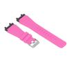 Smart Watch Band for Men Women Metal Silicone Solid Color Elastic Soft Smartwatch Replacement Strap