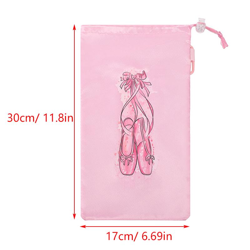 

Портативна сітчаста сумка для танців Дихаюча сумка для зберігання взуття для дівчат Балетні сумки-органайзери Сумки для взуття Сумки для шнурків Сумка для танцювального взуття