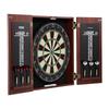 Dartboard and Cabinet Set Official Size Complete Accessory Steel Tip Dart