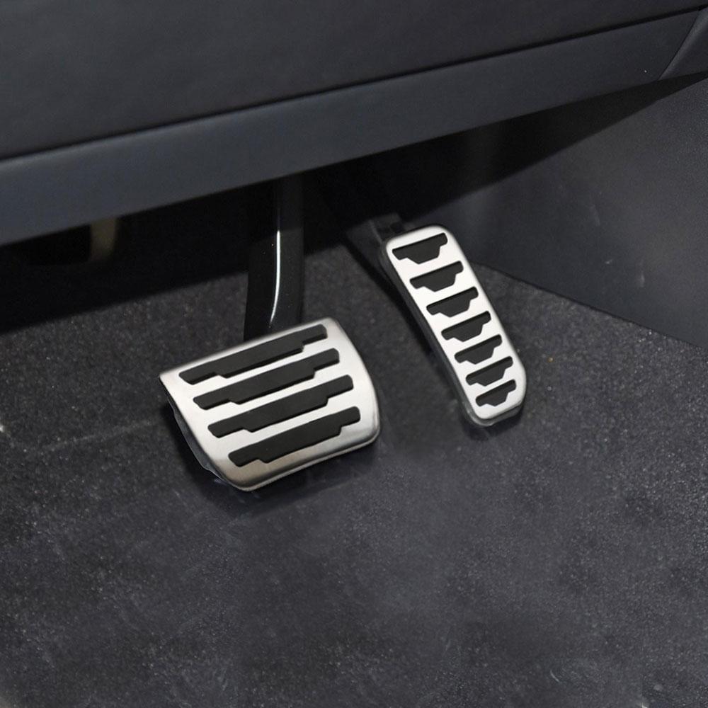 Car Pedals Pads for Range Rover Evoque Land Rover Discovery Sport for Jaguar E-Pace Footrest Gas Brake Pedal Cover Parts