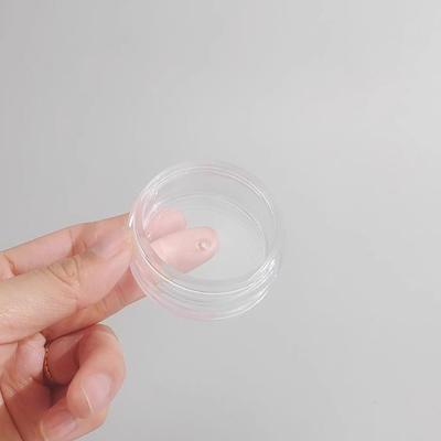 1 boîte à poudre portable 6 g, récipient vide pour poudre libre avec tamis, miroir, pot de maquillage de voyage