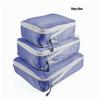 Waterproof Cross-Border Travel Three-Piece Compressible Clothes & Underwear Storage Bag Set