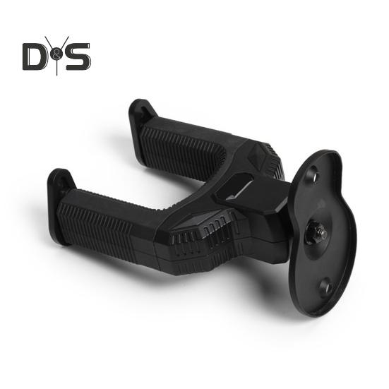 Guitar Wall Mount Hanger Automatic Locking Metal Hook Guitar Accessories for Acoustic Electric Guitar Bass Banjo Mandolin
