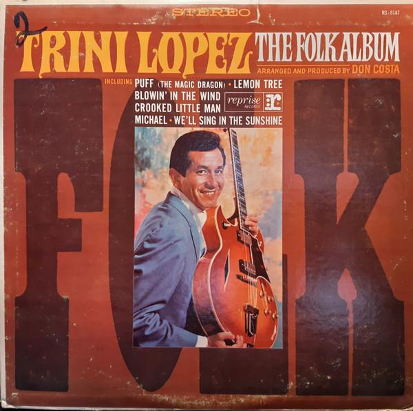 

LP Record TRINI LOPEZ - The Folk Album RS6147 Reprise Records 1965 US Pop Used