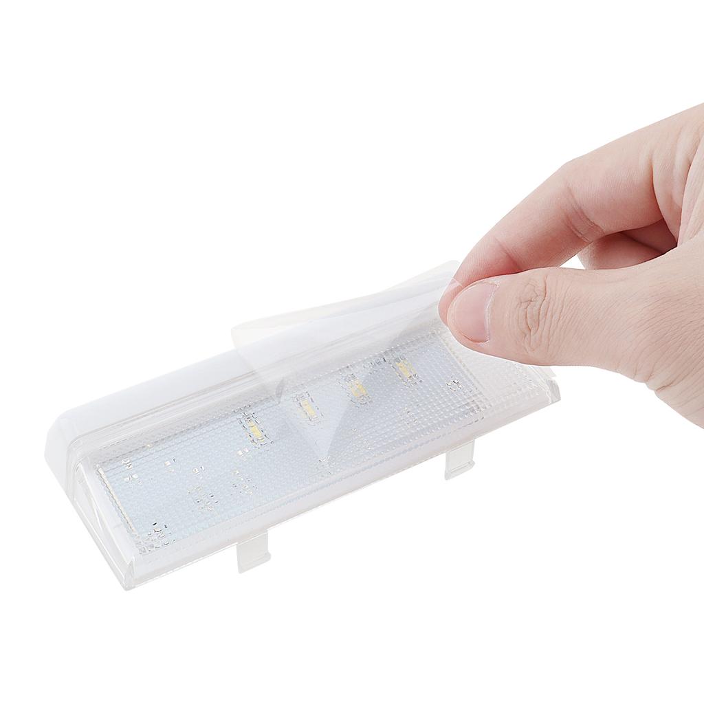 Kühlschrank LED Licht Ersatz W10515057 Kompatibel Inklusive Kunststoffabdeckung Lange Lebensdauer Einfache Installation