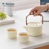 Nanshan Ceramic Kung Fu Tea Set (1 Pot, 2 Cups)