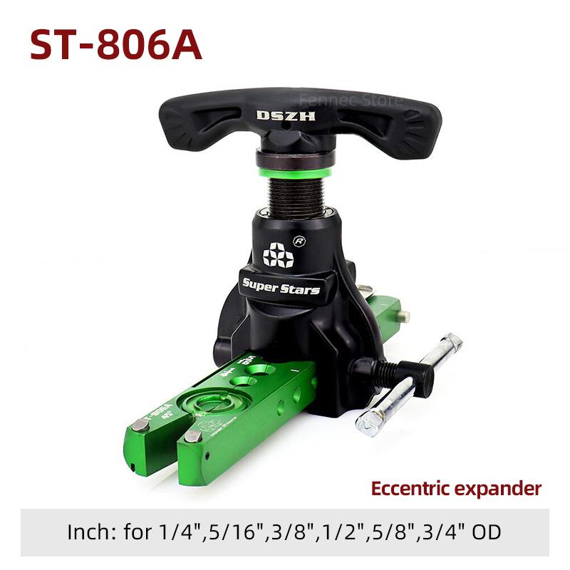 

ST-R806A ST-806A Air-conditioning Copper Pipe Maintenance Eccentric Tube Tool Ratchet Flashlight Dual-purpose Expander
