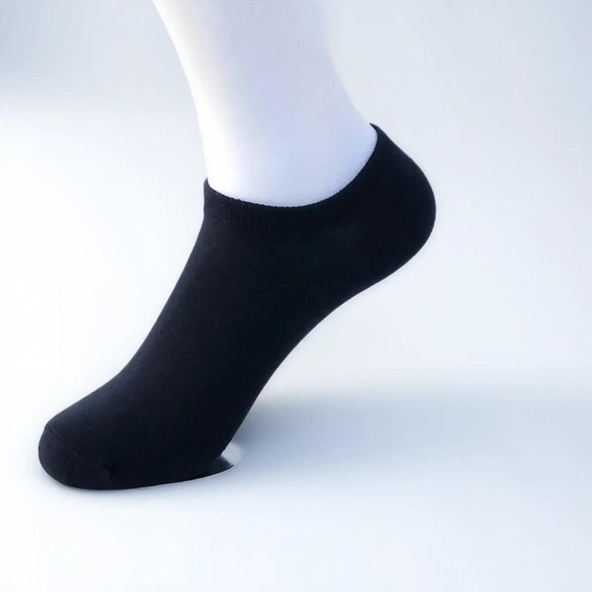 Unisex Cotton Breathable Short Socks Solid Color Casual Business Wear Moisture Wicking Comfortable Ankle Socks One Size