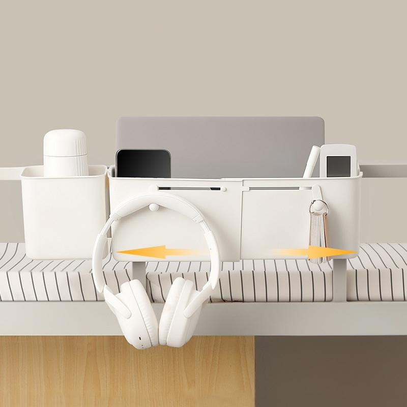 Basket Storage Rack Bedside Storage Accessories Dormitory Storage Hanging Storage Box Student Bedside Retractable Hanging