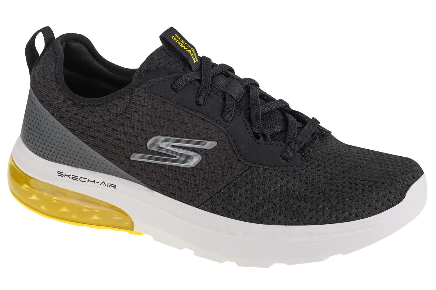 Skechers Go Walk Air 2.0 – Crosser 216153-BKYL, Homme, Baskets, noir noir