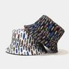 Spring and Summer Cotton Cartoon Print Bucket Hat Fisherman Hat Outdoor Travel Sun Cap for Men and Women 320