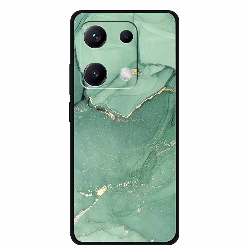 For Redmi Note 14S Case Note14S Marble Back Soft Cover Bumper TPU Phone Case For Xiaomi Redmi Note 14 S Silicone Shells Funda