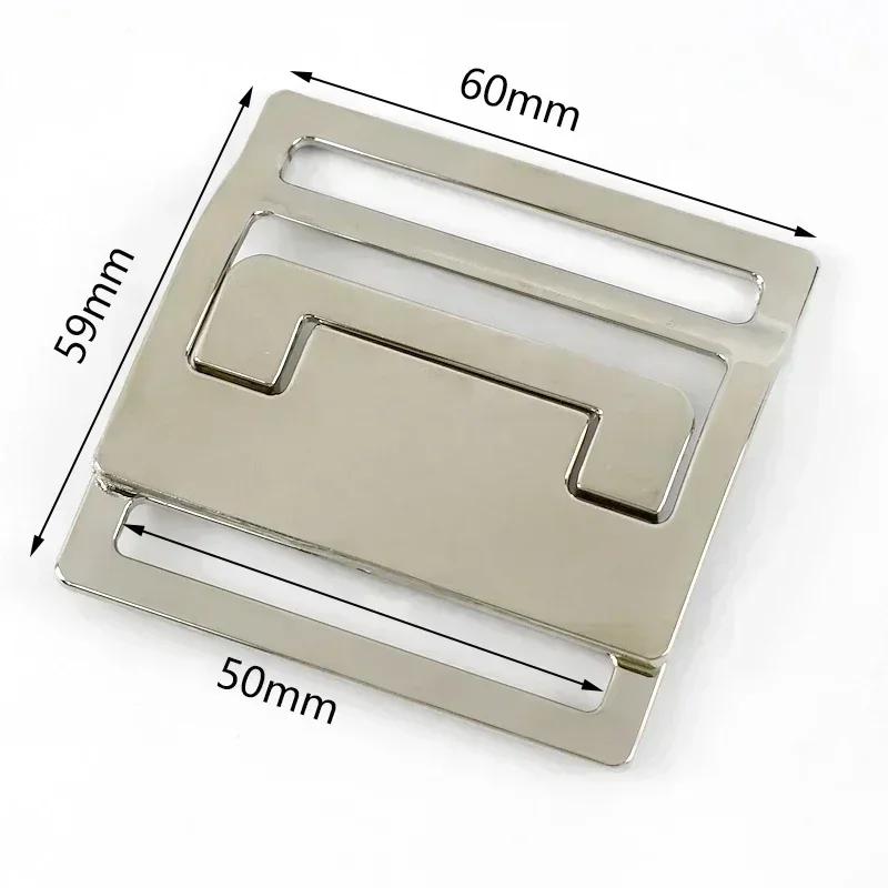 2/5/10Pcs Metal Buckle 30/50mm Combination Buckles for Connecting Waistbands Coats Handbags Straps Adjustable Clasp Accessories