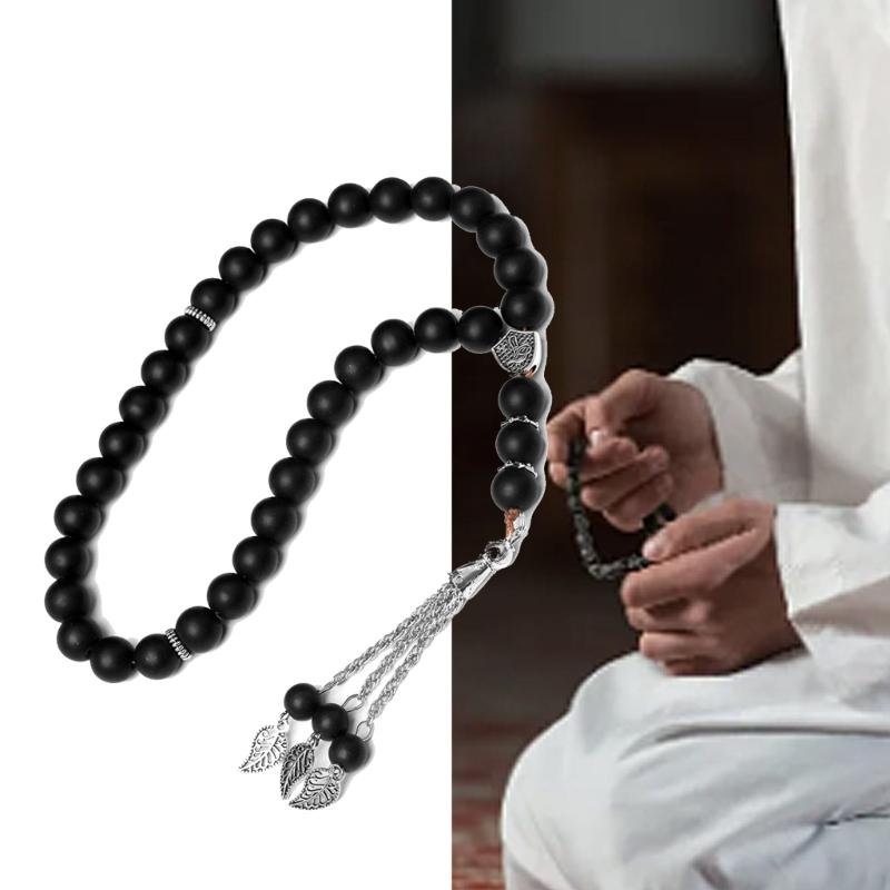 33 Koraliki Tasbih Różaniec Bransoletka Dekoracyjne Frędzle Bransoletka Biżuteria
