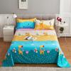 All-Season Soft Brushed Twill Bed Sheets and Duvet Covers for Double, Single, and Dorm Beds – Skin-Friendly Comfort
