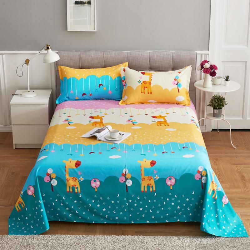 All-Season Soft Brushed Twill Bed Sheets and Duvet Covers for Double, Single, and Dorm Beds – Skin-Friendly Comfort