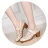 Summer Mom Dance Shoes Soft-Soled Mid-Heel Women's Sailor Dance Shoes