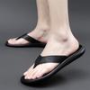 Flip Flops Men New Genuine Leather Men's Slippers Outdoor Summer Fashion Flip-flops Slippers Breathable Slides Men Casual Shoes