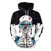 Source Halloween Night 3D Printing Party Stage Costumes European And American Spring New Hooded Sweater