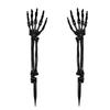 Halloween Ornaments Simulation Hand Skeleton Halloween Yard Ghost Hand Bone Ghost Festival Dress Up Props