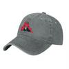 Octopus Unisex Embroidered Washed Cotton Baseball Cap Dark Gray Adjustable Fit Classic Style Unisex Hat
