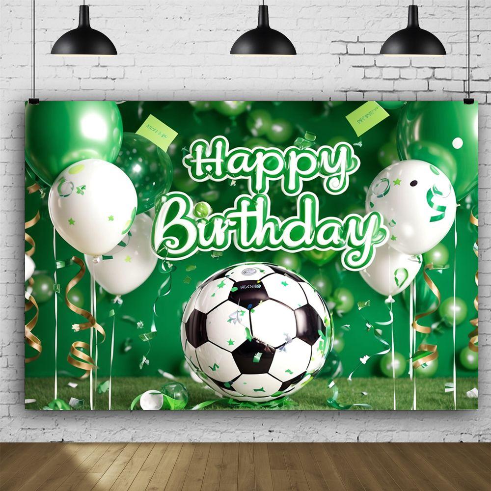 Fußball Geburtstag Hintergrund Fotografie Hintergrund Kindergeburtstag Party Dekoration Hintergrund