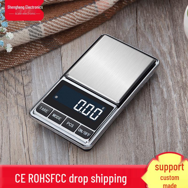 200g Mini Digital Pocket Jewelry Scale 0.01g for Tea & Herbs