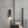Modern Minimalist Rotatable Wall Lamp for Bedroom Reading - High-End Recessed Design