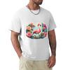 Spring Flamingo Tshirt High Quality Durable Tshirt