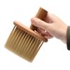 HeMu-Car Interior Wooden Handle Soft Bristle Cleaning Brush, Household Dust Brush, Barber Shop Hair Brush, Facial Cleansing