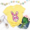 Coquette Bunny Print Women T-shirt Tshirt Summer Bunny Graphic Fashion Female T Shirts Woman Clothing Rabbit Cartoon Clothes