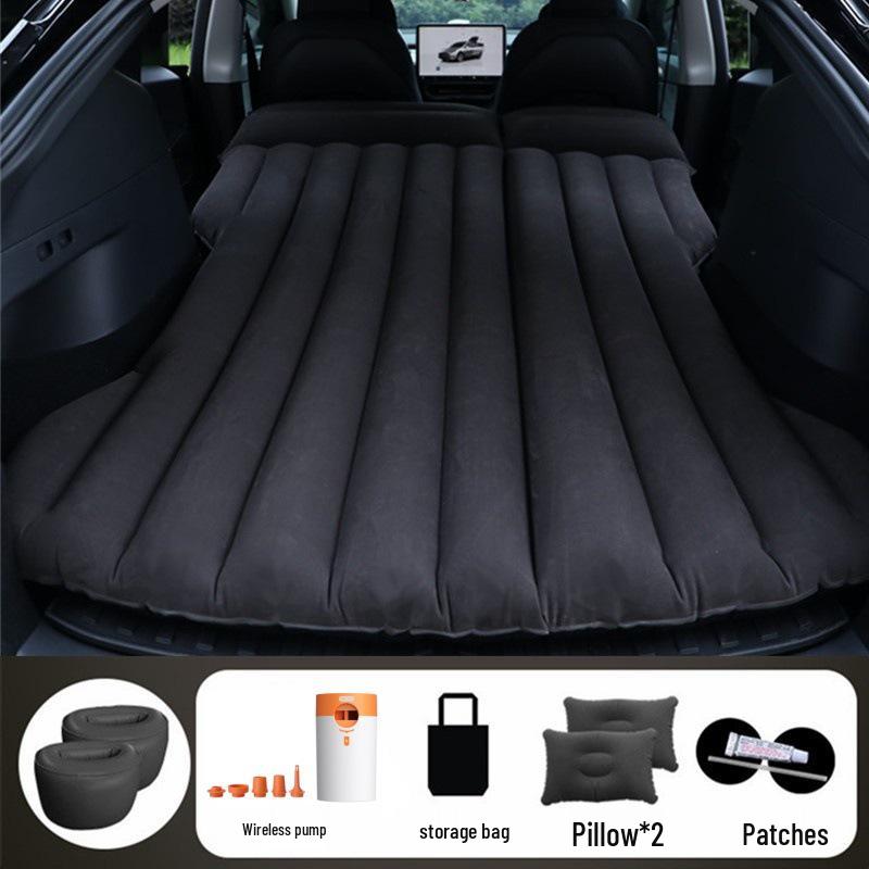 Tesla Model Y/3 Rear Seat Inflatable Mattress - Foldable Car Sleeping Pad