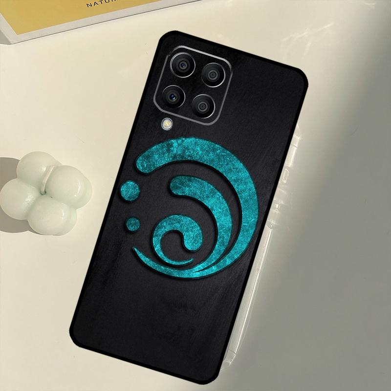 Genshin Impact Elements For Samsung Galaxy M54 M21 M33 M53 M13 M12 M32 M52 M11 M31 M35 M55 M15 M14 M34 M06 M16 Case