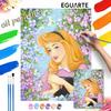 Oil Painting Kit Painting Art Aurora Bedroom Wall Decoration Handmade Diy Gift Perfect for Any Home and Living Room.