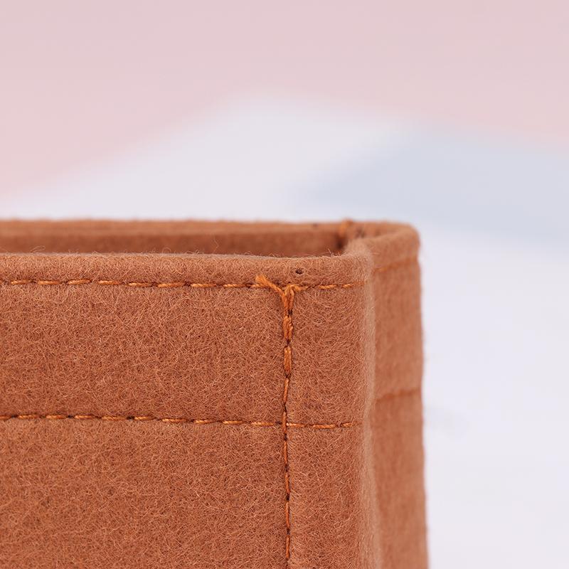 Taschen-Organizer für Mini-Taschen-Aufbewahrungstasche, die Liner-Tasche, Filz-Geldbörseneinsatz, Handtasche-Liner-Tasche