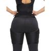 Verstellbarer Neopren-Schlankheitsgürtel Damen Körper Bein Former Gewichtsverlust Fettverbrennung Taillengürtel Workout Oberschenkelformer