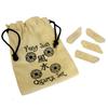 Quartz Crystal Set 4-Piece Feng Shui Symbols