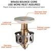 2Pcs Pop-up Type Basin Drain Filter Shower System Bounce Core  for Bathroom Sink