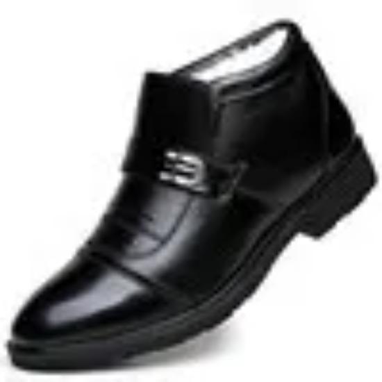 

Мужские ботинки однотонные на плоской подошве с высоким голенищем зимние повседневные комплект с круглым носком мужские черные теплые и толстые мужские ботинки 44