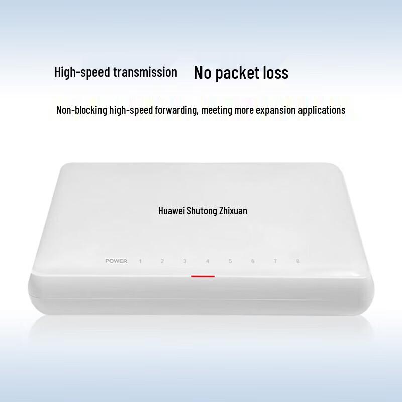 

Huawei S1730S-L8T-A1 8-Port Gigabit Unmanaged Switch