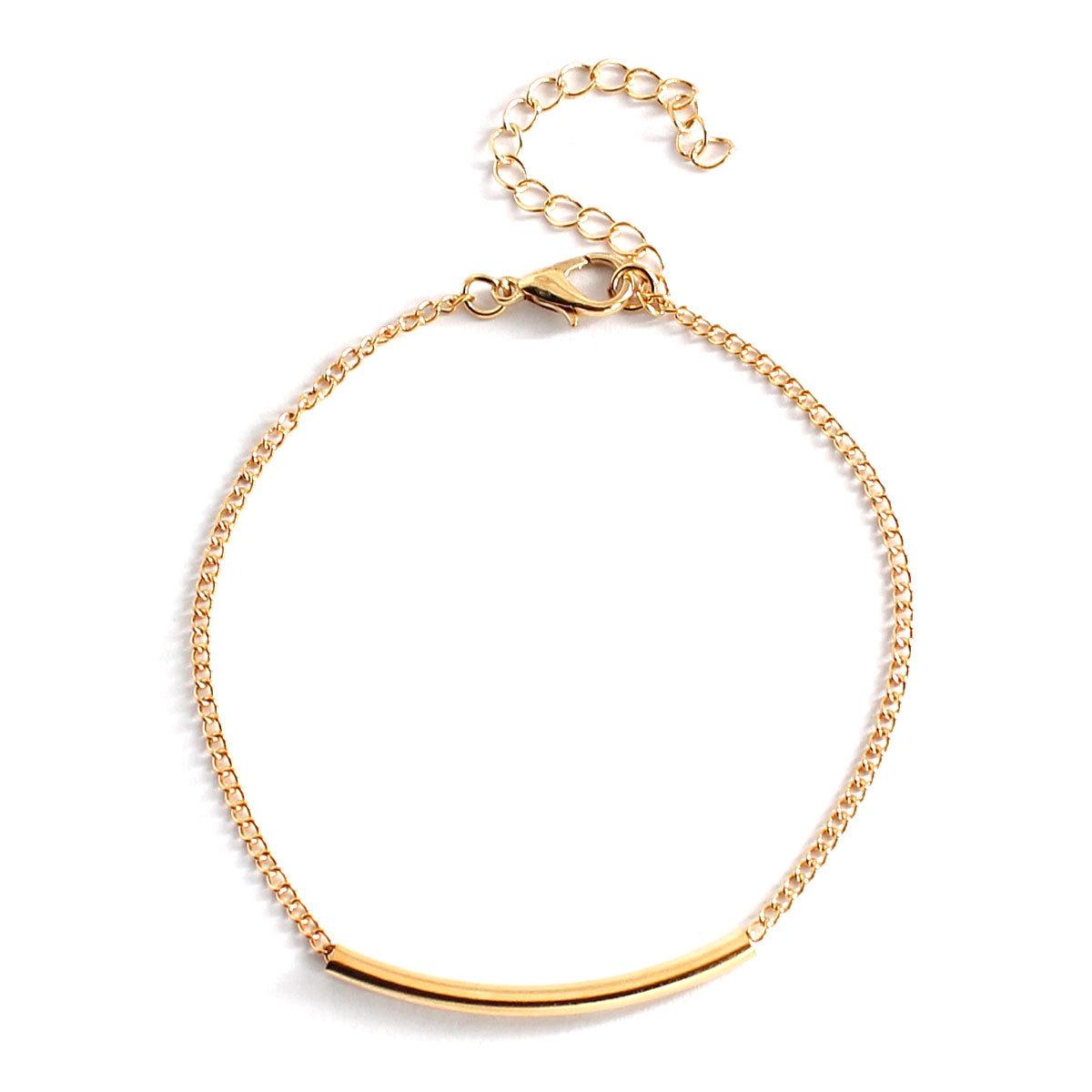 Новый горячо продаваемый браслет из медной трубки DNU, дешевые простые аксессуары