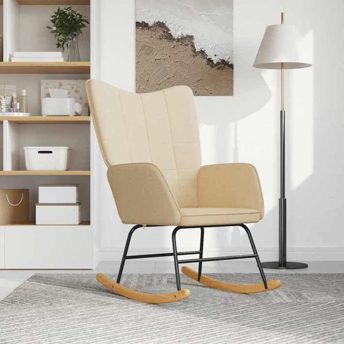 VidaXL Chaise à Bascule Chaise de Relaxation Siège de Relaxation Fauteuil de Salon Salle de Séjour Siège de Salon Maison 328009
