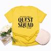 Basgiath War College T Shirt Fourth Wing Quest Squad T-shirts Men Women Short Sleeve T-Shirts Vintage Unisex Streetwear Tshirt