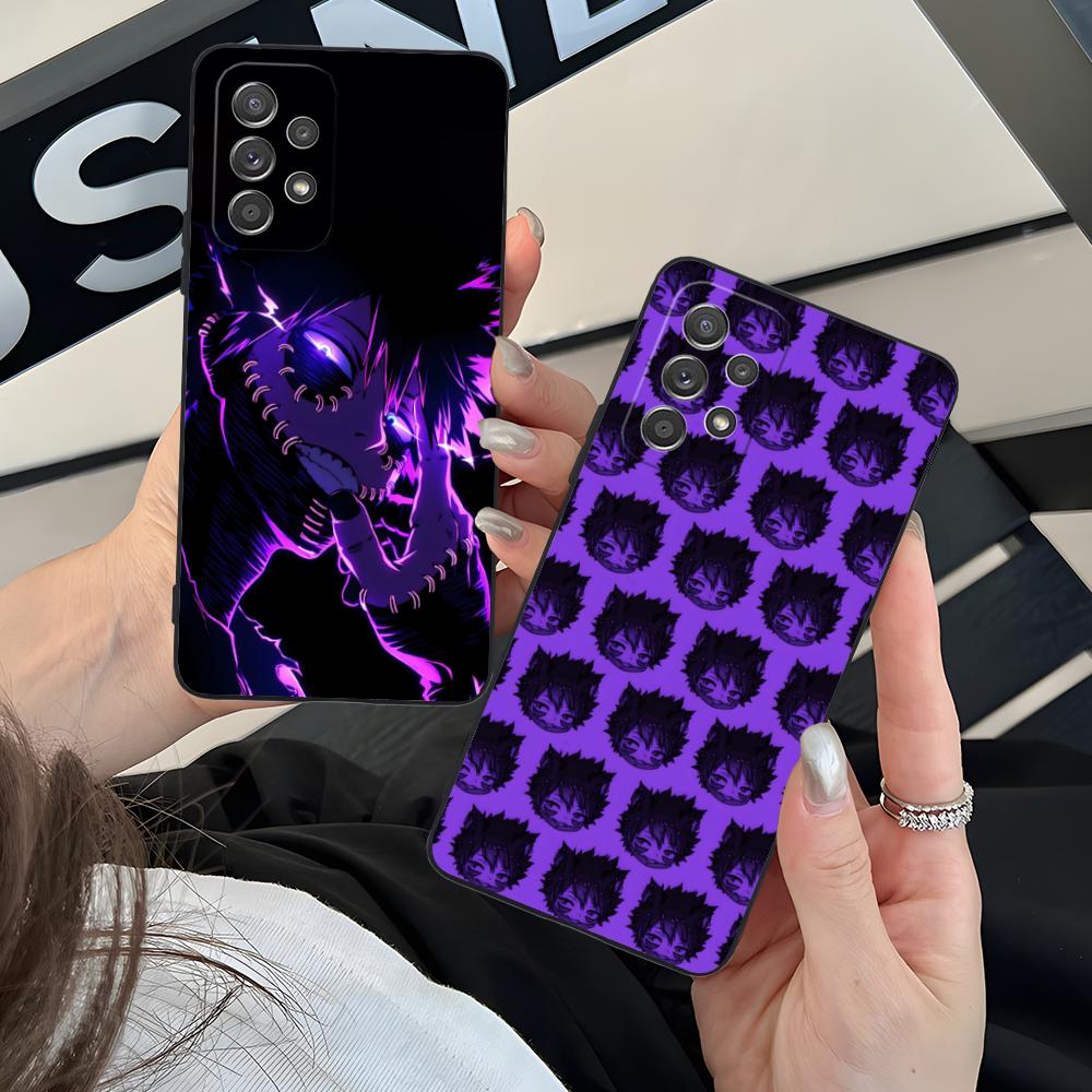 MHA Dabi Mobile Phone Case for Samsung Galaxy A56 55 54 53 52 51 36 35 34 23 16 15 5G Colorful Cover Cellphones Luxury Cover